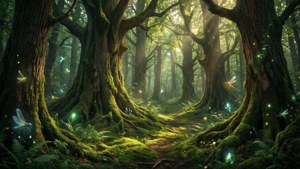 Enchanted Forest Background