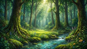 Enchanted Forest Glade