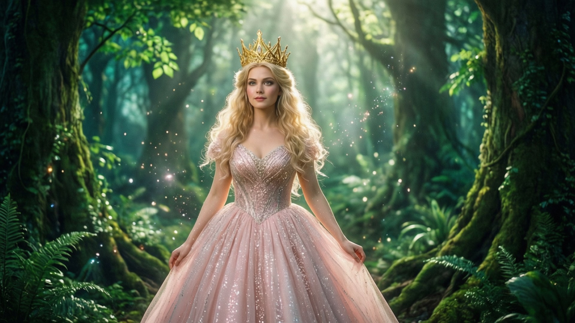 Enchanted Forest Glinda by Wallpapers.art Studio