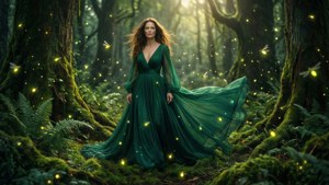 Enchanted Forest Gown