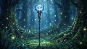 Enchanted Forest Staff