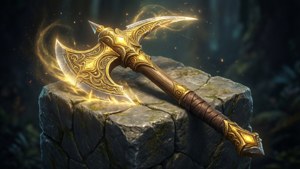Enchanted Golden Pickaxe