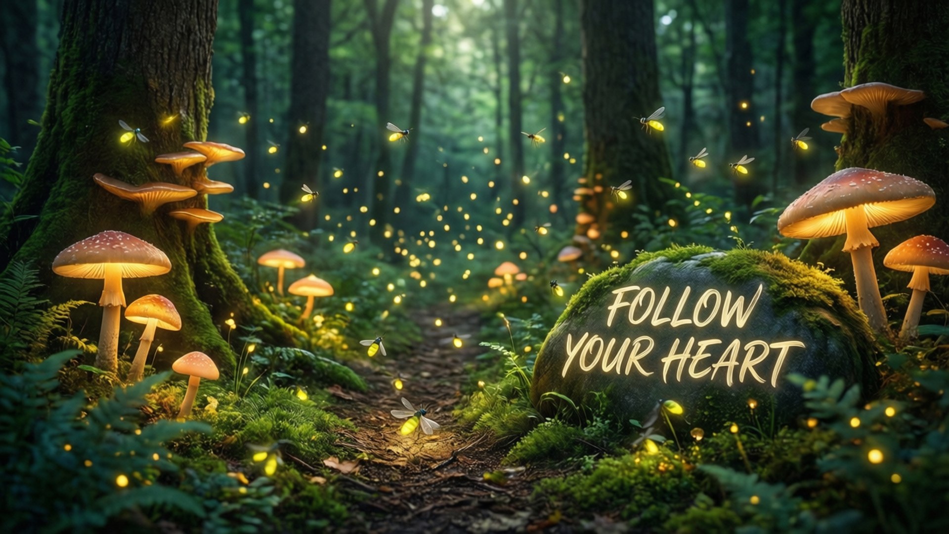 Enchanted Path by Wallpapers.art Studio
