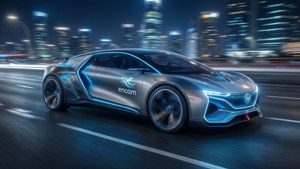 Encom Futuristic Car