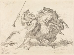 Encounter of the Moorish Horsemen (Rencontre de Cavaliers Maures)