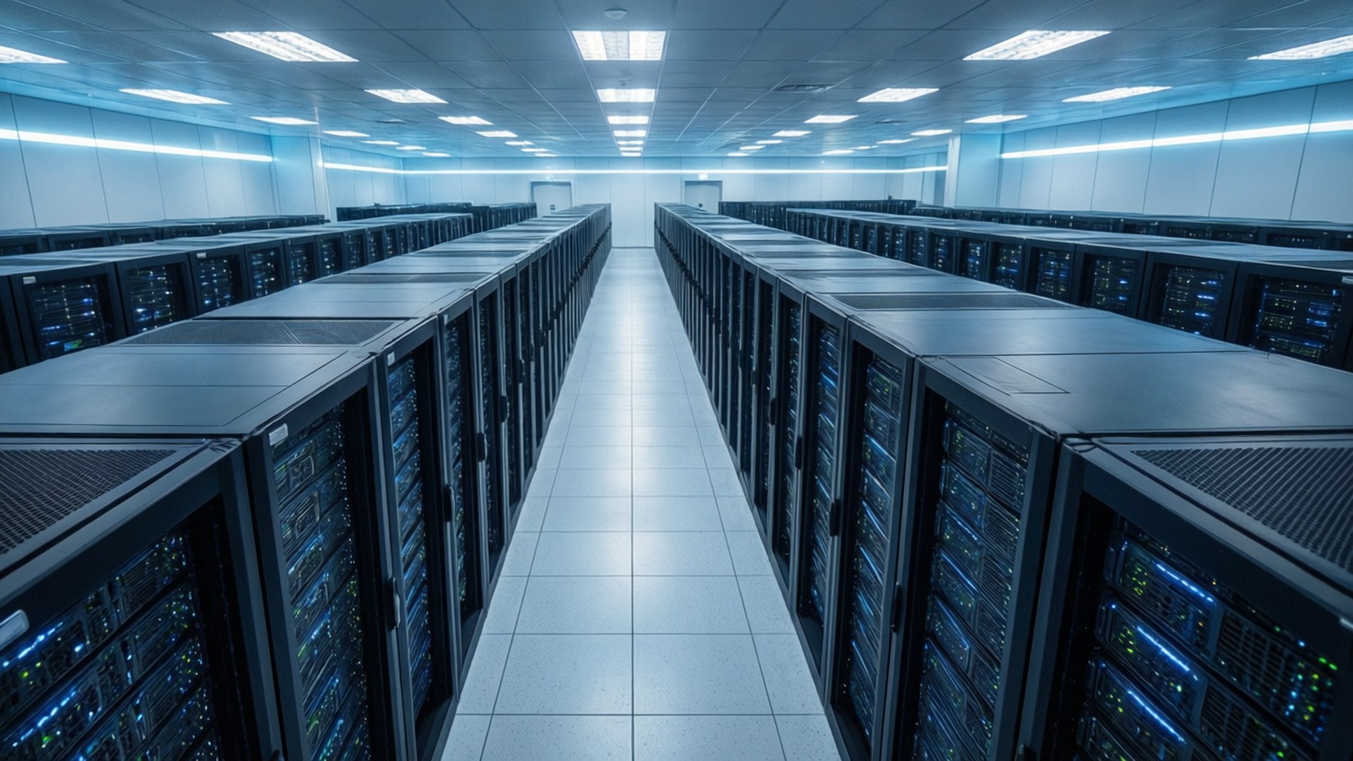 Endless Data Rows by Wallpapers.art Studio
