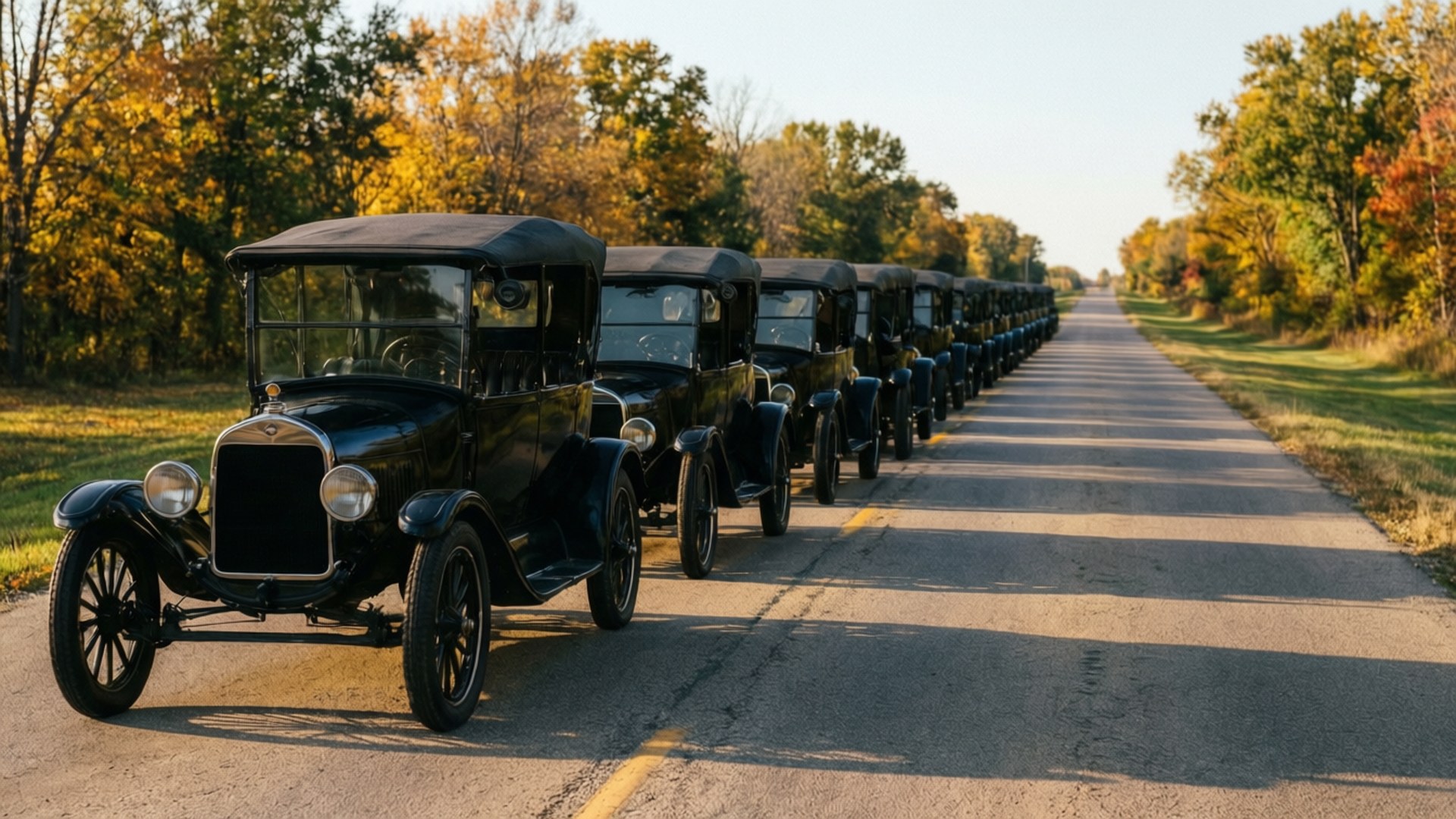 Endless Model T Line by Wallpapers.art Studio