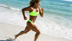 Energetic Beach Run