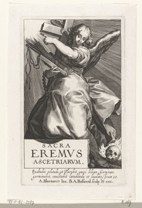 Engel met attributen van kluizenaar