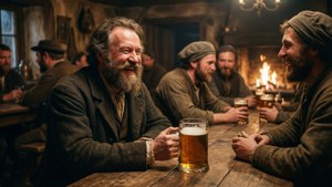 Engels at the Tavern