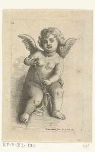 Engeltje met triangel