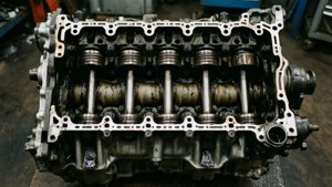 Engine Block Piston View