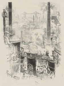 English War Work:  From othe Tops of the Furnaces