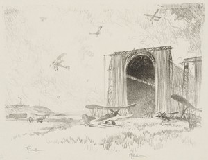 English War Work:  The Balloon-Shed