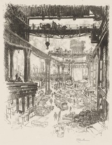 English War Work:  The Great Tower, Pig Iron