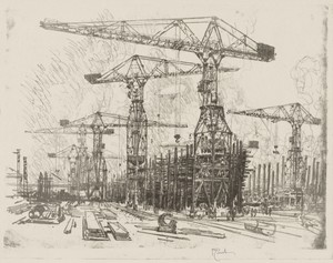 English War Work:  The Old Shipyard