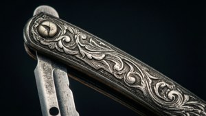 Engraved Vintage Blade