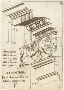 Entablature from the Temple of Antoninus and Faustina, Rome