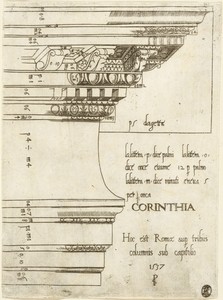 Entablature from the Temple of Castor and Pollux, Rome
