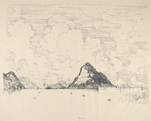 Entrance to the Canal from the Pacific
