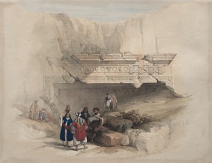 Entrance to the Tombs of the Kings, Jerusalem