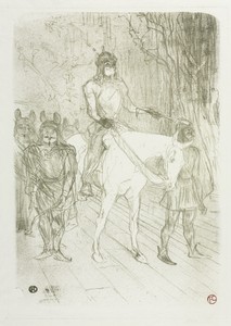 Entrée de Brasseur, dans Chilpéric