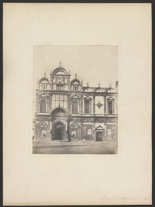 Entree de l'Hopital Civil, a Venise