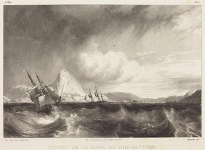 Entree de la rade de Rio-Janeiro