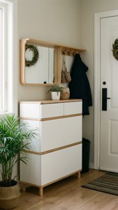 Entryway IKEA Storage
