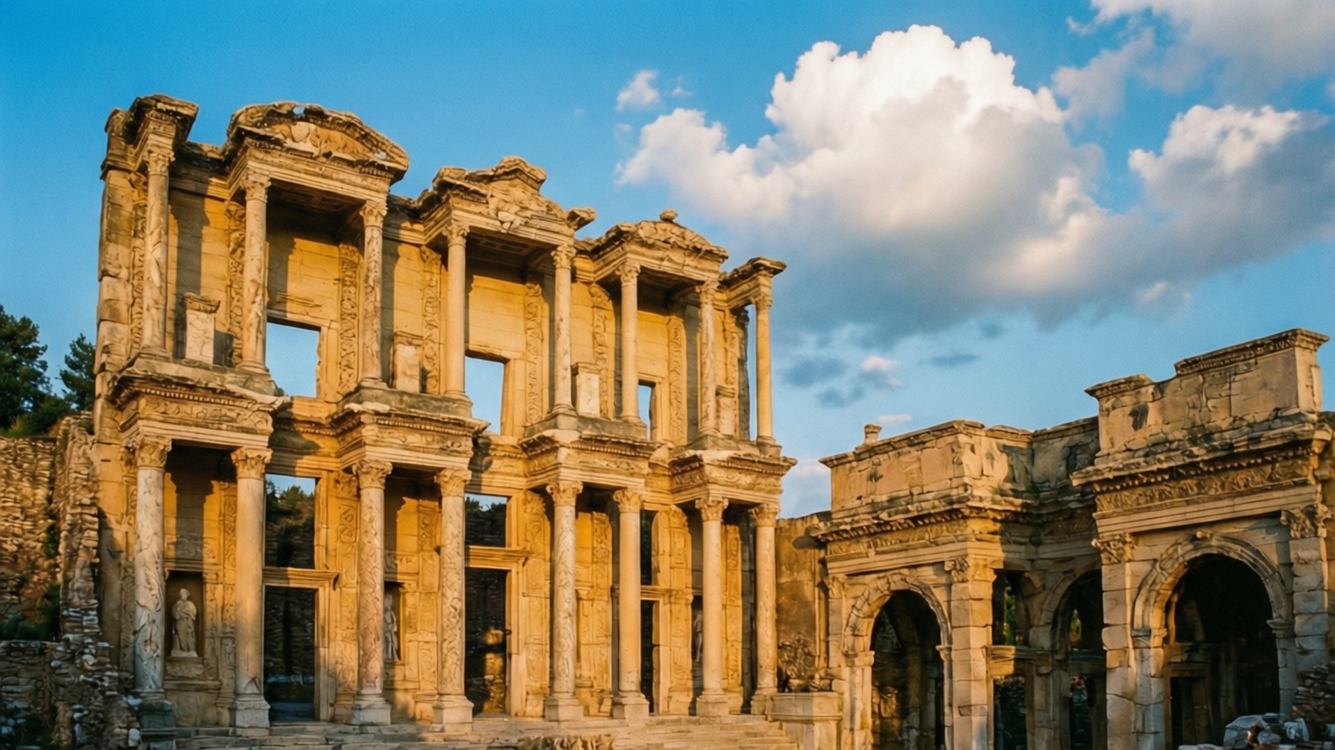 Ephesus Library by Wallpapers.art Studio