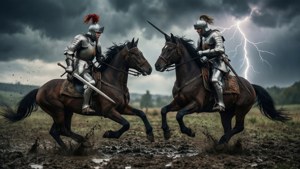 Epic Charge at Dawn