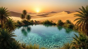 Epic Desert Oasis