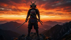 Epic Samurai Sunset