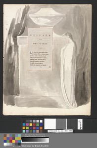Epitaph on Mrs. Clarke; Title Page