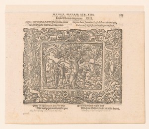 Erysichthon kapt de boom van Ceres