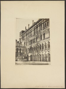 Escalier de la cour des Giants, au palais Ducal, a Venise