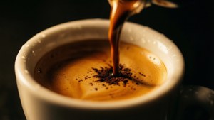 Espresso Pouring Shot