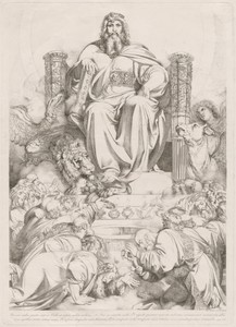 Et ecce sedes posita erat in coelo... (God the Son in Majesty on the Throne Surrounded by the Four Creatures and Worshipped by the Twenty-four Elders)