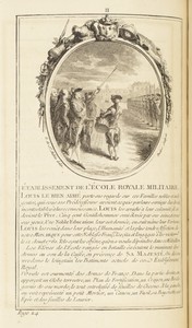 ÉTABLISSEMENT DE L’ÉCOLE ROYALE MILITAIRE