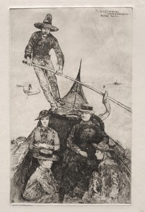Etchings of Venice: Giovanni the Gondolier