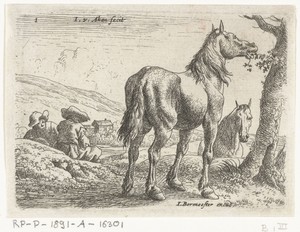 Etend paard
