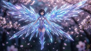 Ethereal Crystal Wings