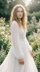 Ethereal Garden Portrait