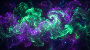 Ethereal Gas Swirls