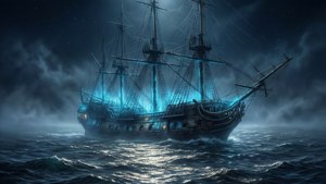 Ethereal Moonlit Voyage