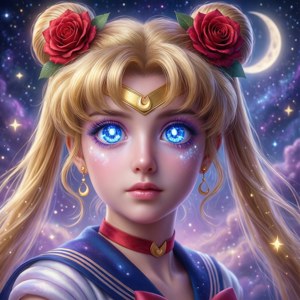 Ethereal Sailor Moon Closeup
