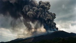 Etna Ash Plume