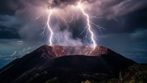 Etna Lightning Storm