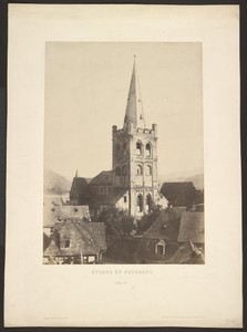 Études ey Paysages: Baccharah, vue sur l'Eglise
