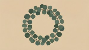 Eucalyptus Wreath Minimal